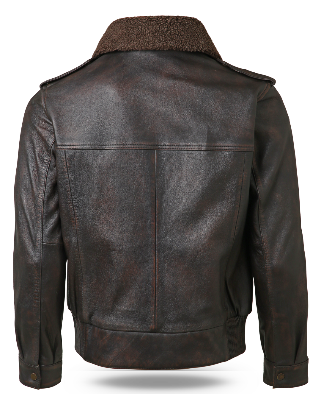 Ladies Distressed Bomber