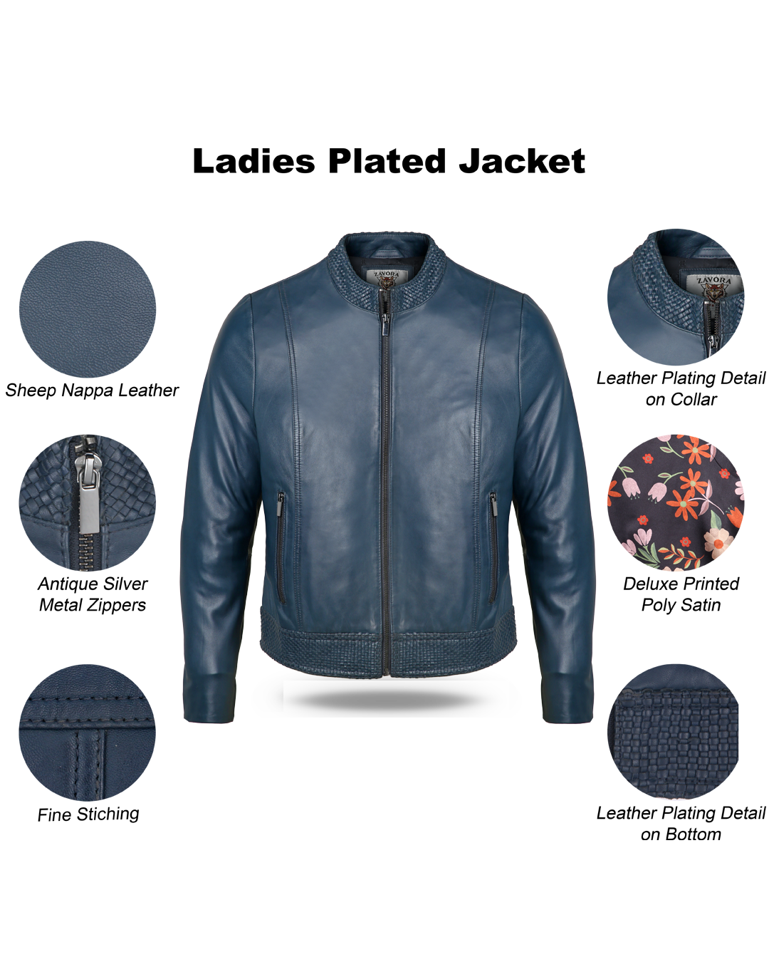 Ladies Plated Jacket