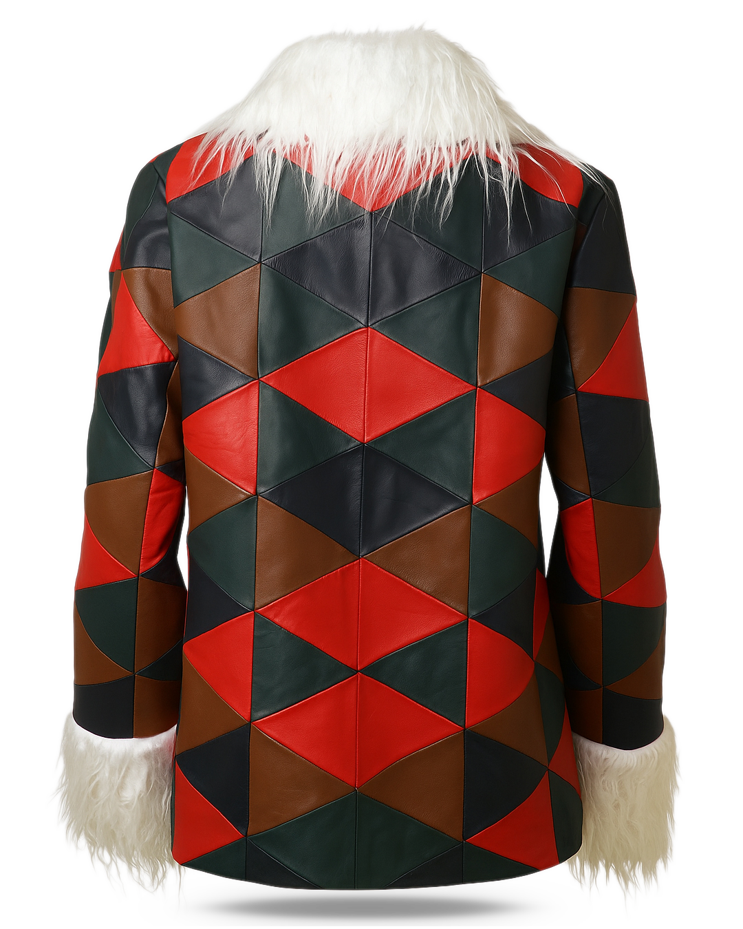 Multicolor Patch Work Jacket