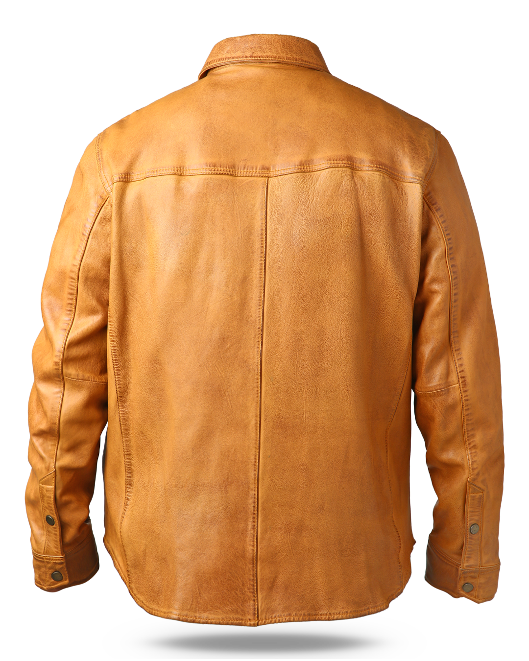 Vintage Leather Shacket