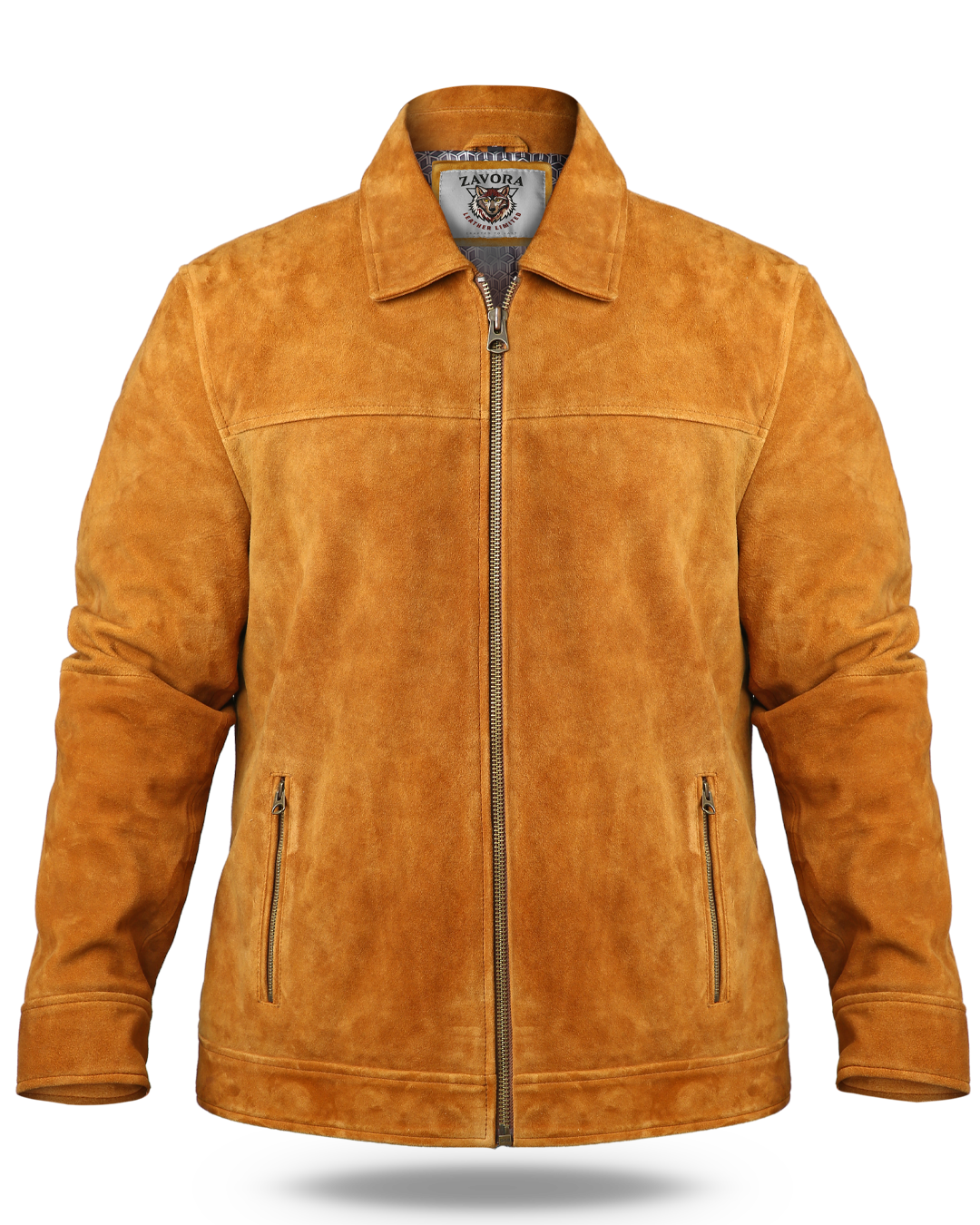 Suede Harrington Jacket